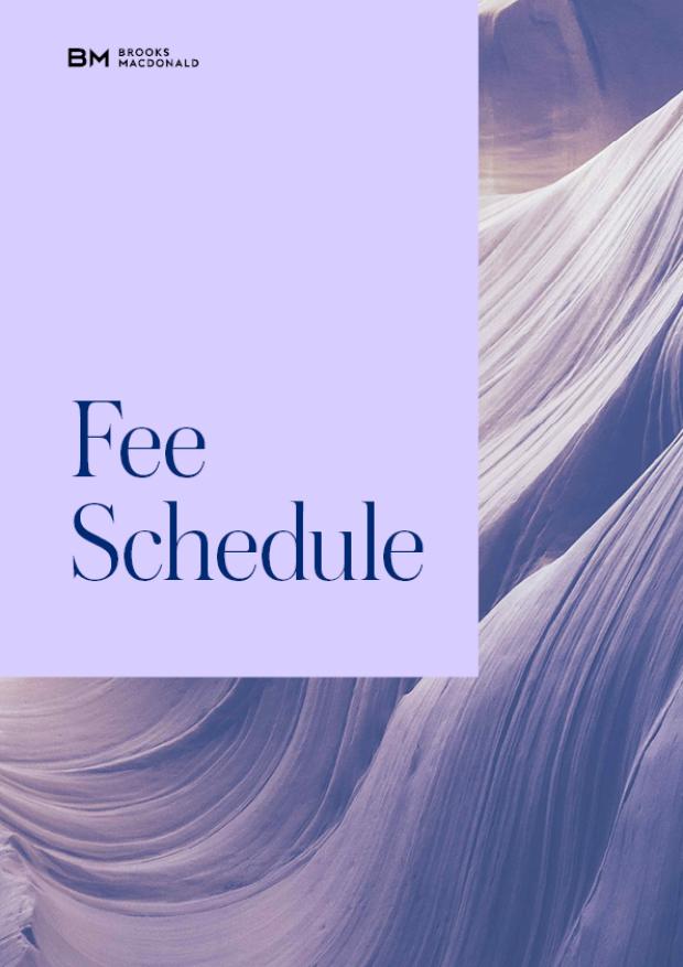 Fee Schedule