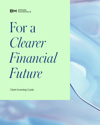 Cover of 'For a Clearer Financial Future' Client Investing Guide